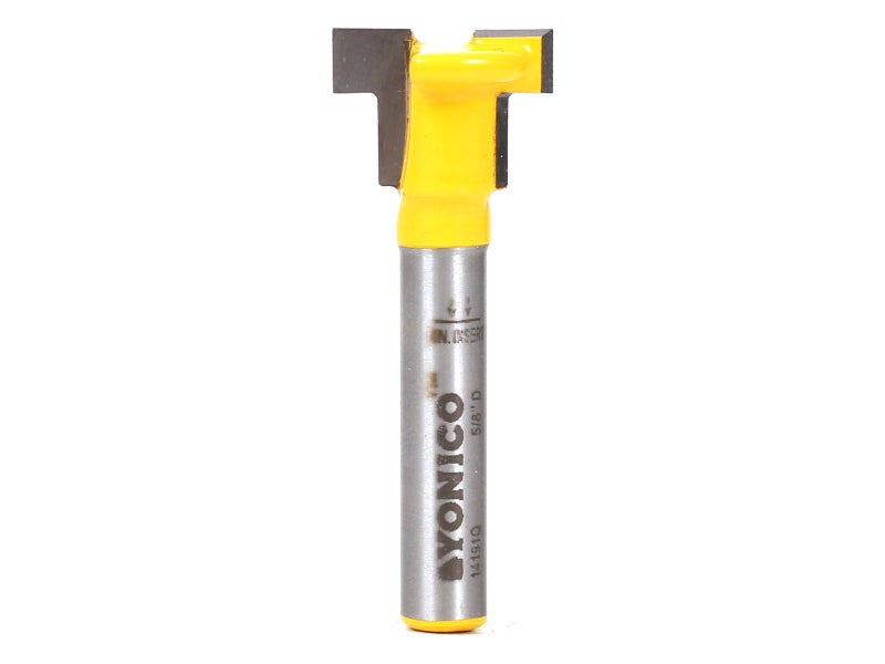 YONICO T Track T Slot Router Bit 3/8-Inch Hex Bolt 1/4-Inch Shank 14191q - Image 1